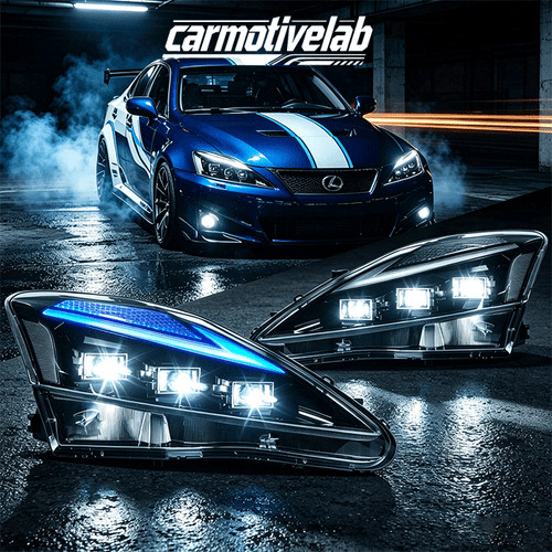 Headlights for 2006 2013 lexus - for,