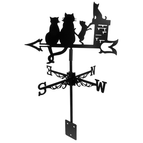 Roof wind vane decoration - roof,