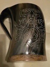 Real Ox Horn Viking Beer