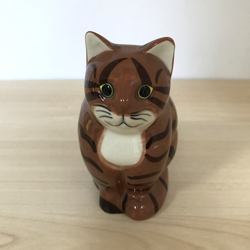 Quail ceramics ginger - ginger, tabby
