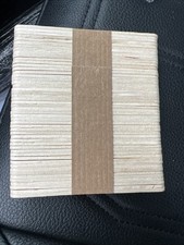 Wooden Lolly Sticks [Plain, Pack of 50]