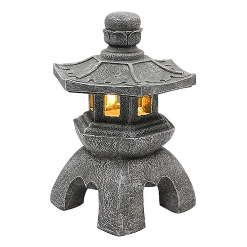 Pagoda lantern statue lamp - pagoda,