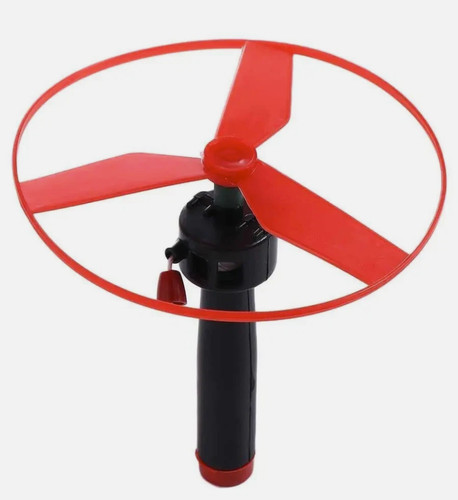 Pull string flying disc - string,