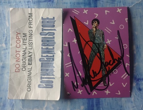 Michael jackson hand signed - michael,