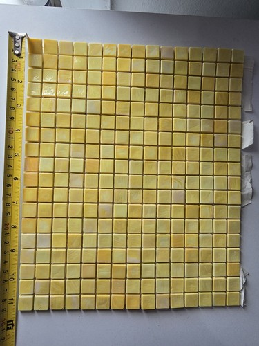 Sheet yellow glass - sheet,