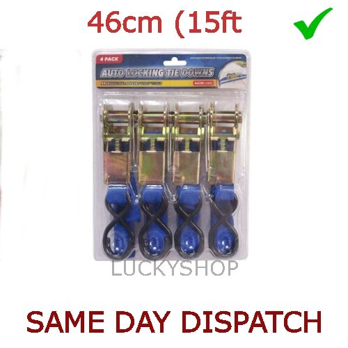 4pc auto locking tie - locking, down