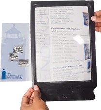 Magnifying Glass Reading