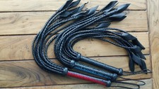 Paddle Leather Flogger Whip