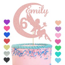 Half Moon Cake Topper For Kids
