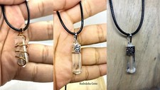 Clear Crystal Quartz Pendant