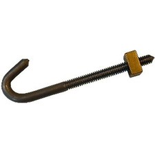SEATBOARD HOOK  CLAMP FOR LONGCASE GRANDFATHER  CLOCKS. 5/32inch 4mm