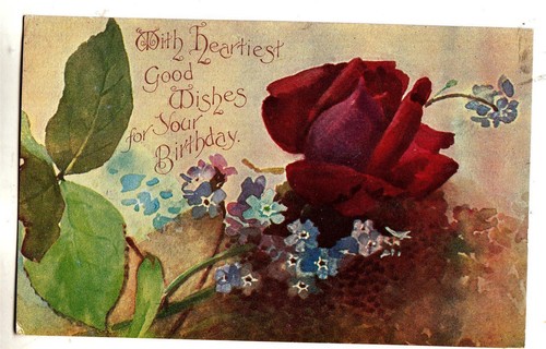 Dd65 antique greetings - antique,