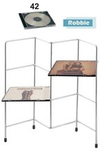 Chrome CD Media Storage Rack