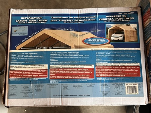 10x20 replacement top - 10x20,