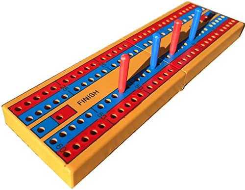 Travel cribbage board - travel,