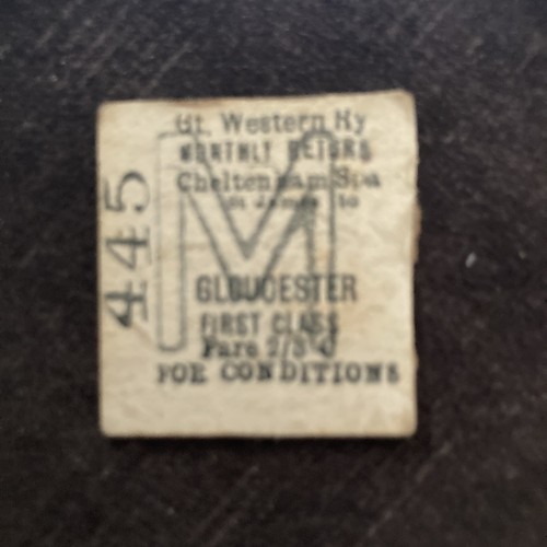 Half railway tickets - half.,
