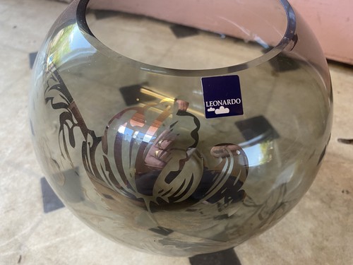 Leonardo glass fish - glass, bowl