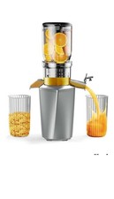 Fyenkfar cold press slow juicer an ideal choice for healthy drinks, silver 