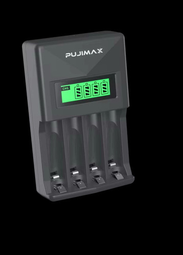 Aaa battery charger lcd - aa,