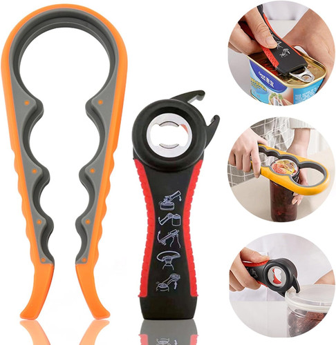 Jar can beer bottle opener - can,