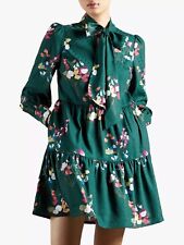 TED BAKER green spotted floral