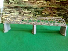Lattice girder railway - railway, bridge