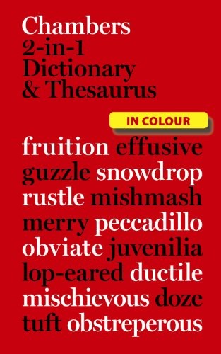 Chambers dictionary and - 2-in-1,