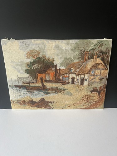 Vintage needlepoint embroidery - vintage,