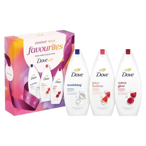 Dove body wash trio gift - dove,