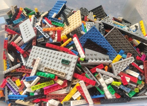 Lego plates bundle 500g mixed - lego,
