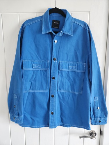 Bershka pure cotton denim - cotton,