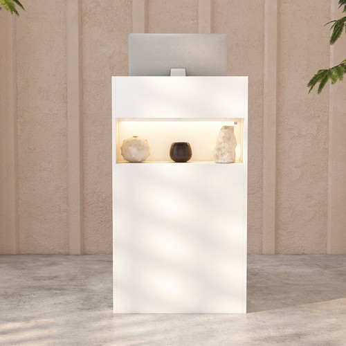 Illuminated compact reception - illuminated,