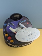 Wesco Star Trek Talking Alarm Clock English & Klingon With TLC Read Description