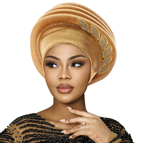 Leaves diamond spiral beret - diamond,