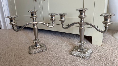 Pair vintage sheffield - pair,