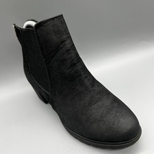 Miss E-Vie Ankle Boots Black