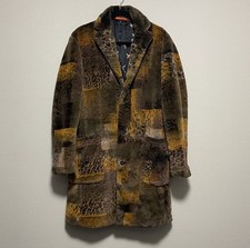 Tallia Orange Men M Faux Fur