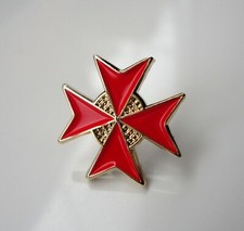 Freemason Order of Malta Red