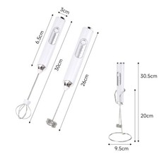 Handheld Milk Frother Whisk Mixer Electric Egg Beater Coffee Stirrer Foam Maker
