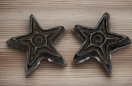Vtg cast iron star - cast, “star”