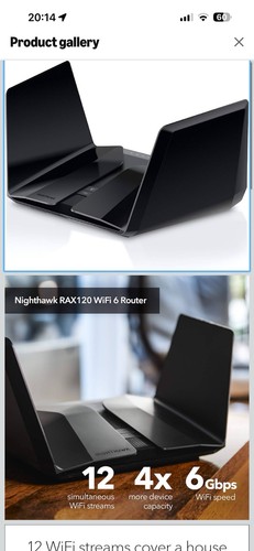 Netgear nighthawk 6 - nighthawk, 12