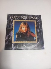 Whitesnake Is This Love 7 Inch Vinyl Record Single EMI 1984 EM3
