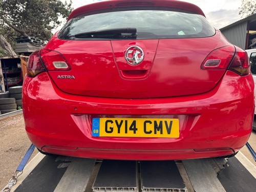 Vauxhall astra 2009 rear - 2009-15,