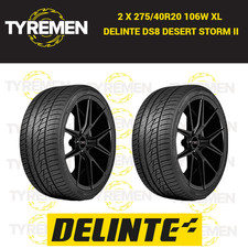 2 x 275/40ZR20 106W XL DELINTE