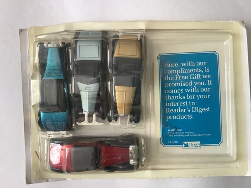 Vintage car miniatures - vintage, miniatures,