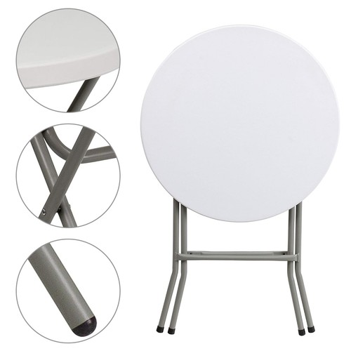 Folding table round - round, square