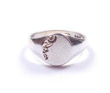 Vintage Pinky Signet Ring Oval