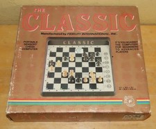 Fidelity "THE CLASSIC" Electronic Chess Game Model CC8-6079 COMPLETE