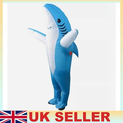 Inflatable shark costume adult - costume,