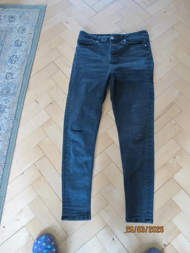 Dark grey skinny jeans - dark,